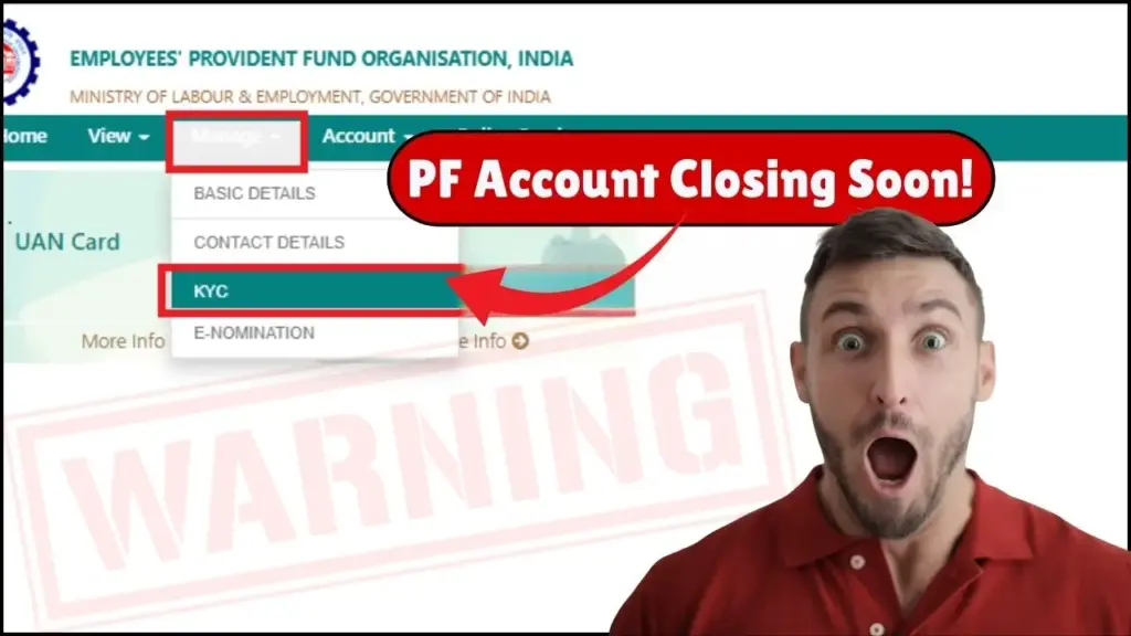 Shocking! Your PF Account Could Be Closed Soon – EPFO Issues These 3 Big Warnings for Subscribers 1 PF Account Could Be Closed Soon