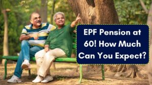 How much pension is given at the age of 60? 25 How much pension is given at the age of 60?